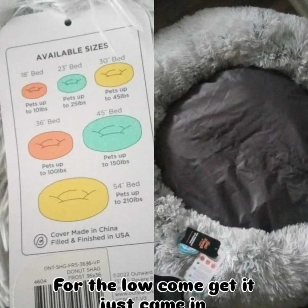 Cozy Gray Pet Bed